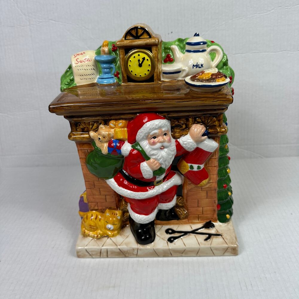 Vintage JCPenney Santa Chimney Christmas Tree 12"